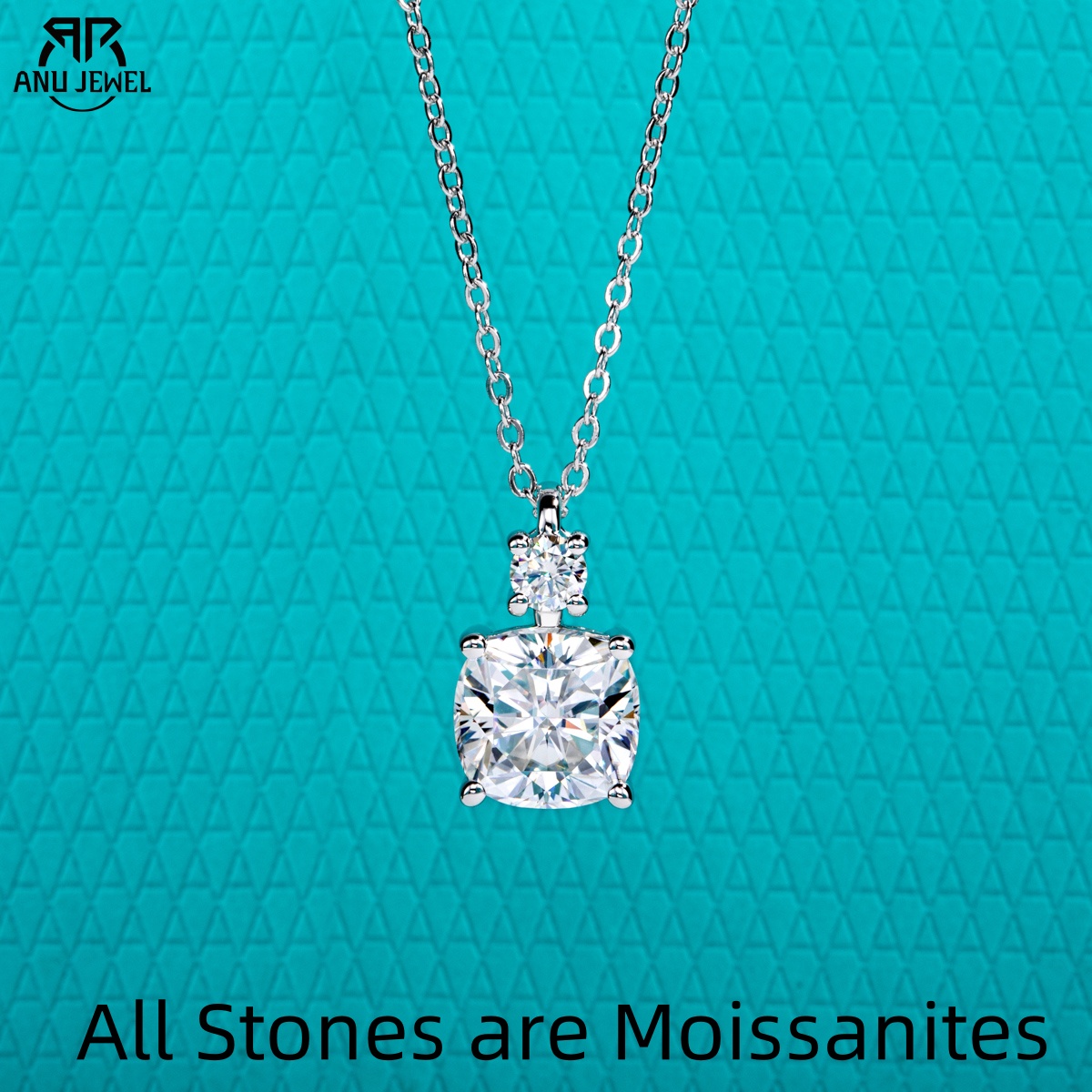 AnuJewel 2ct/2.5ct وسادة قطع م - مراجعة Ansi Chain وسعره